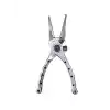 Accurate Piranha Extra Lite Plier Split Tip 7 Silver