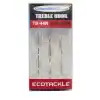 Ecotackle TB-44 Üçlü İğne Nikel