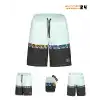 Fujin Pro Angler Board Short Mayo Anthracite Turquoise