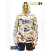 Fujin Pro Angler S24 Buff&Hoodie Natural Camo