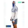 Fujin Pro Angler S26 Buff&Hoodie Izohips White Blue