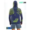 Fujin Pro Angler S26 Hooded Izohips Blue Green