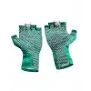 Fujin Pro Angler Summer Gloves Green