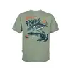 Fujin S26 Street Fishing T-Shirt Green