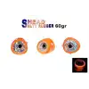 Fujin Salty Rubber Head 60gr Kafa 05 Orange  3D Eye