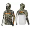 RYUJI UV PERFORMANCE HOODIE SHIRT+NECK, CAMO