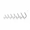 SASAME LIGHT CIRCLE TW F-401 BLACK N. İĞNE