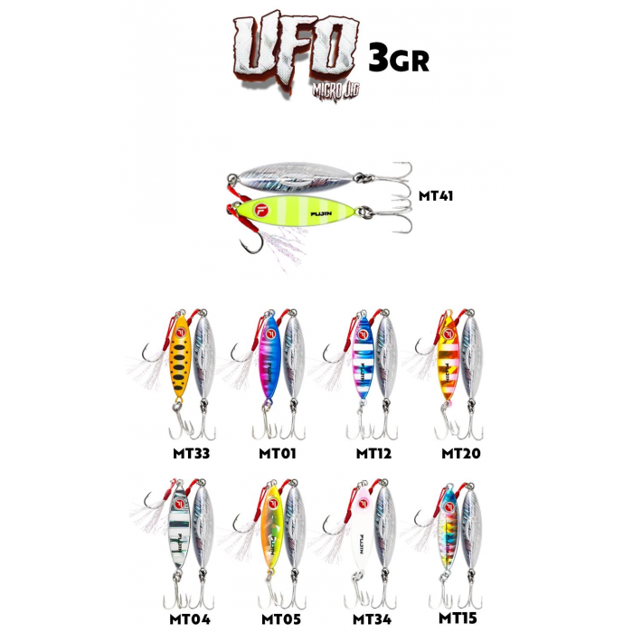 Fujin UFO Micro Jig 3gr, 145,00 TL