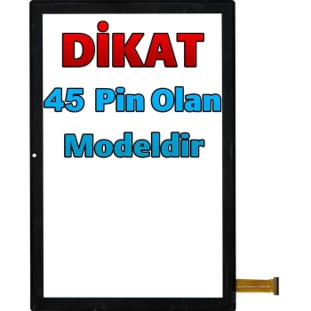 Hegitech T10 Dokunmatik Ekran Siyah