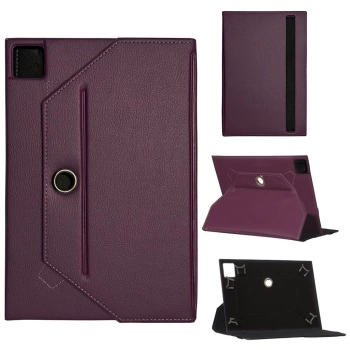 İpad Pro 12.9 A1584 Mor Standlı Tablet Kılıfı