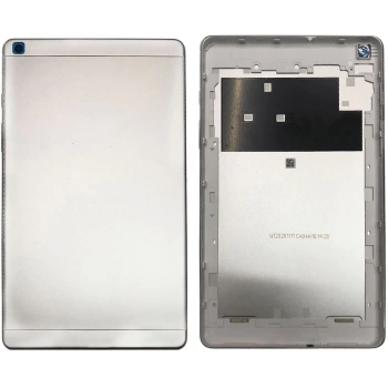 Samsung Galaxy Tab A 8 SM-T297 Arka Pil Kapağı Kasa Gümüş