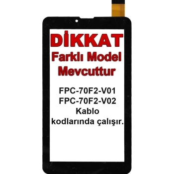 Syrox SYX-T704 Dokunmatik Ekran Siyah - Model 2