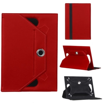 Vorcom S12 Kırmızı Standlı Tablet Kılıfı