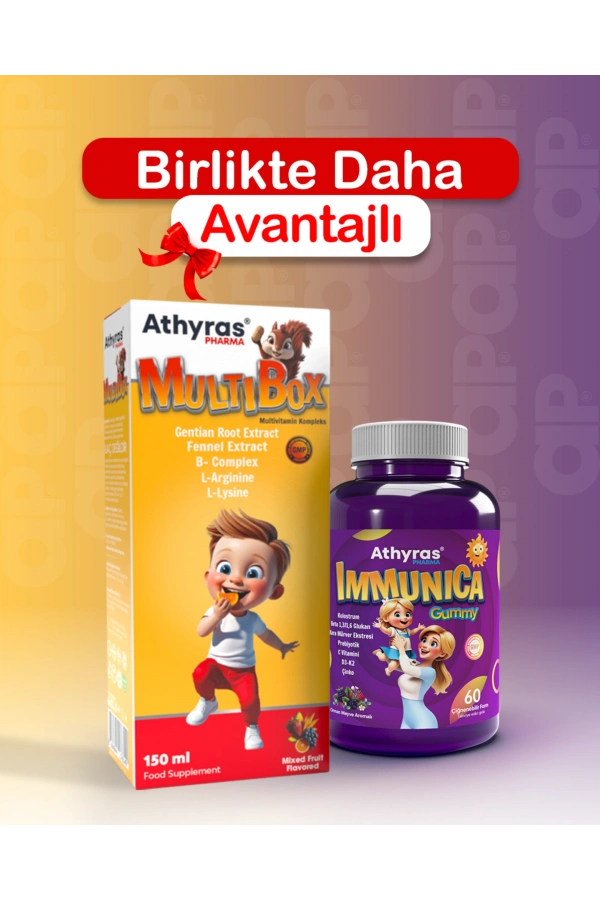 ⁠ Immunica Gummy - MultiBox Şurup Avantajlı Paket