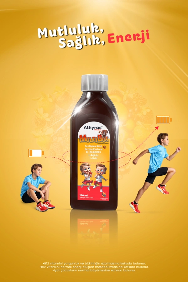 MultiBox Multivitamin Kompleks Şurup 150 ML