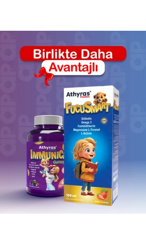FocuSmart Şurup - Immunica Gummy Avantajlı Paket