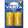 Büyük Pil - D Longlife Blister 2 li