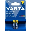 İnce Pil - AAA Longlife Power Blister 2 Li