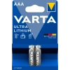 İnce Pil - AAA Ultra Lityum Blister 2 Li