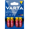 Kalem Pil - AA Longlife Max Power Blister 4 Lü