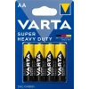 Kalem Pil - AA Super Heavy Duty Çinko Karbon Blister 4 Lü