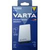 Powerbank 2XUSB/1x Micro USB/1xType C 15.000 mAh