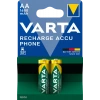 Şarjlı Kalem Pil - AA Recharge Accu Phone 1600 mAh R2U Blister 2 li