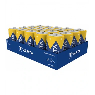 Büyük Pil - D Industrial Pro Alkalin Seri 20 Adet