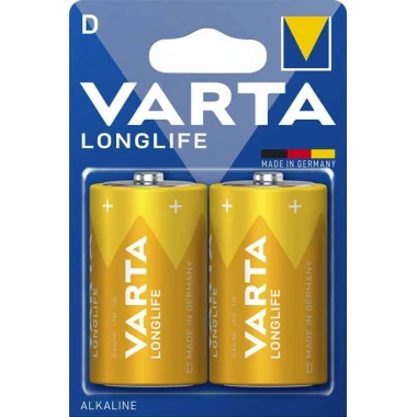 Büyük Pil - D Longlife Blister 2 li