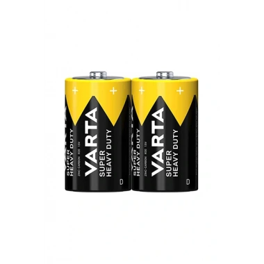 Büyük Pil - D Super Heavy Duty Çinko Karbon 2 Li x 12 Shrink 24 Adet