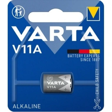 Düğme Pil Elektronik Alkalin V 11 A Blister Tek li