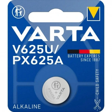 Düğme Pil Elektronik Alkalin V 625 U Blister Tek li