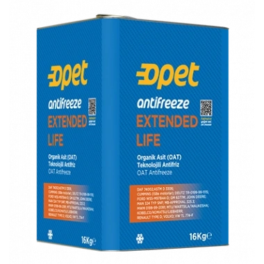 EXTENDED LIFE ANTIFREEZE 16 Kg Tnk