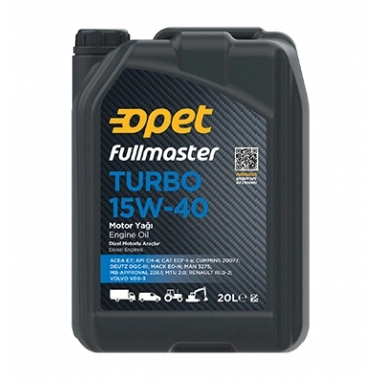 FULLMASTER TURBO 15W-40 20 Lt Bdn