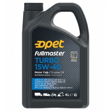 FULLMASTER TURBO 15W-40 4 Lt Pet