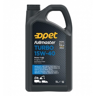 FULLMASTER TURBO 15W-40 5 Lt Pet