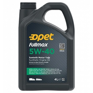 FULLMAX 5W-40 4 Lt Pet