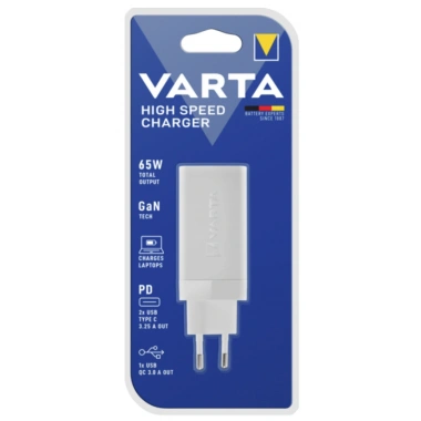 Hızlı Şarj Cihazı 65 W 2 xType C/1x USB A QC