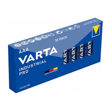 İnce Pil - AAA Industrial Pro Alkalin Seri 10 Adet