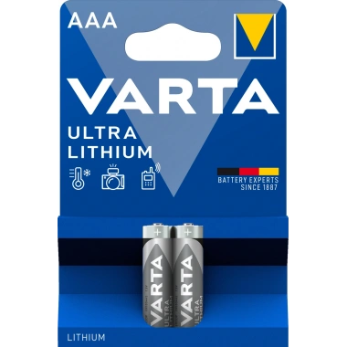 İnce Pil - AAA Ultra Lityum Blister 2 Li