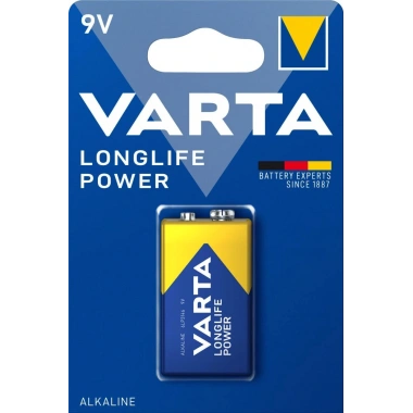 Kare Pil - E Longlife Power Blister Tek li