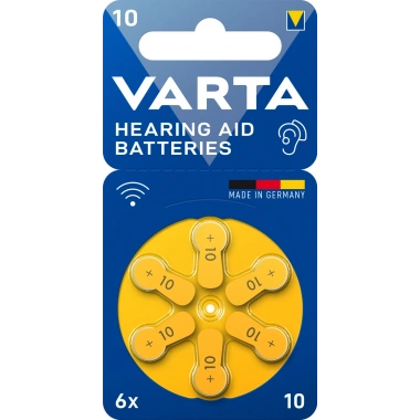 Kulaklık Pili V 10 - PR70 Blister 6 lı