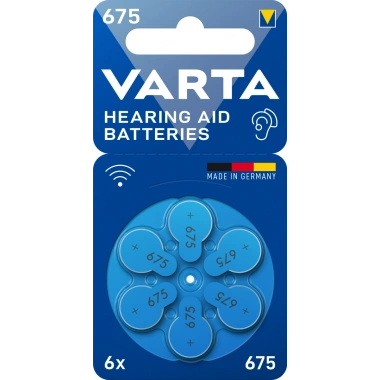 Kulaklık Pili V 675 - PR44 Blister 6 lı