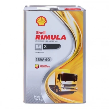 Rimula R4 X 15W-40 Dizel Motor Yağı 18 Lt Tnk
