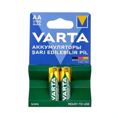 Şarjlı Kalem Pil - AA 2100 mAh R2U Blister 2 li