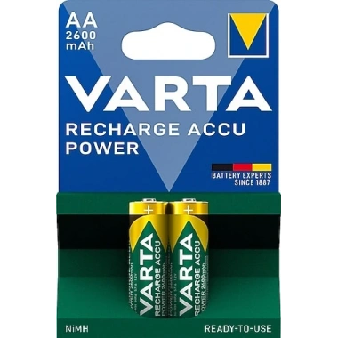 Şarjlı Kalem Pil - AA Recharge Accu Power 2600 mAh R2U Blister 2 li