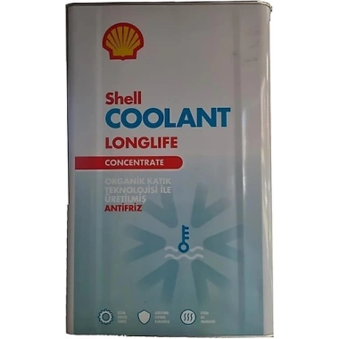 Shell Coolant Longlife M Concentrate Antifriz 15 Kg Tnk