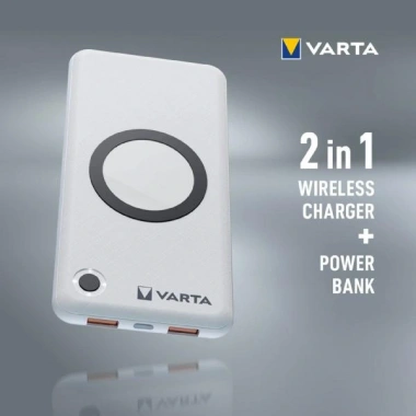 Wireless Powerbank 1x USB Type C / 2x USB QC 3.0 15.000 mAh