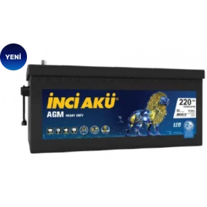 12/220 Ah 1200 Düz Ağır Vasıta Start-Top Agm Leo