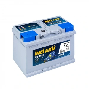 12/75 Ah 750 Düz Start-Stop EFB Max Tigris